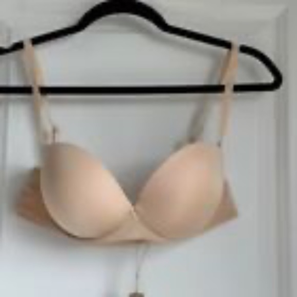 Skims Ultimate Collection Strapless Push-Up Bra in Sand - Size 36B - Picture 2 of 10